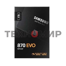 Накопитель SSD Samsung 1Tb 870 EVO Series MZ-77E1T0B/EU