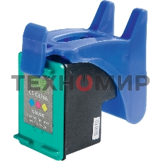 Картридж струйный Cactus CS-C8766 №135 многоцветный (18 мл) для HP DJ 5743/6543/6843/DJ 6213/7313/7413/6313/7213/7313/7413/K7103/PS 2573/2613/2713/8053/8153/8453/8753/D5063/Pro B8353