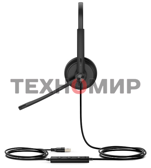 Гарнитура проводная Yealink UH34 Dual UC