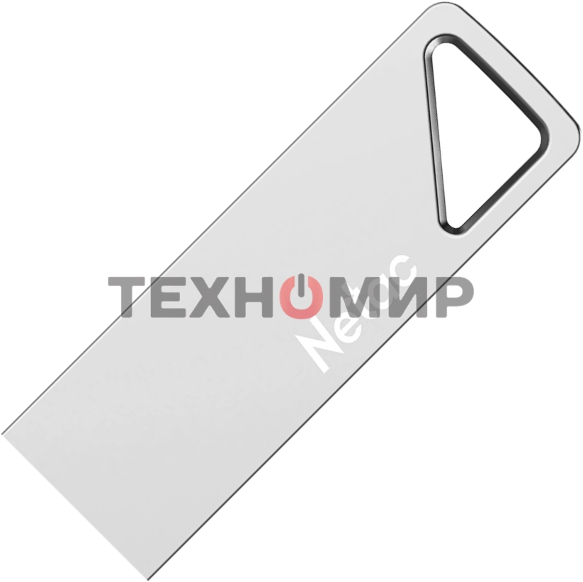 Флешка USB Netac U326 (NT03U326N-016G-20PN), 16Gb, USB 2.0, R/W 50/15, серебристый