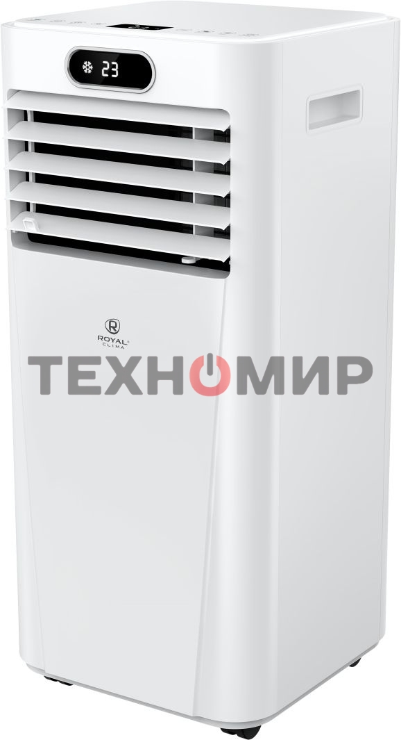 Мобильный кондиционер Royal Clima RM-TS17CH-E 5800 BTU, 17 м², 52 дБ, охлаждение, осушение, белый
