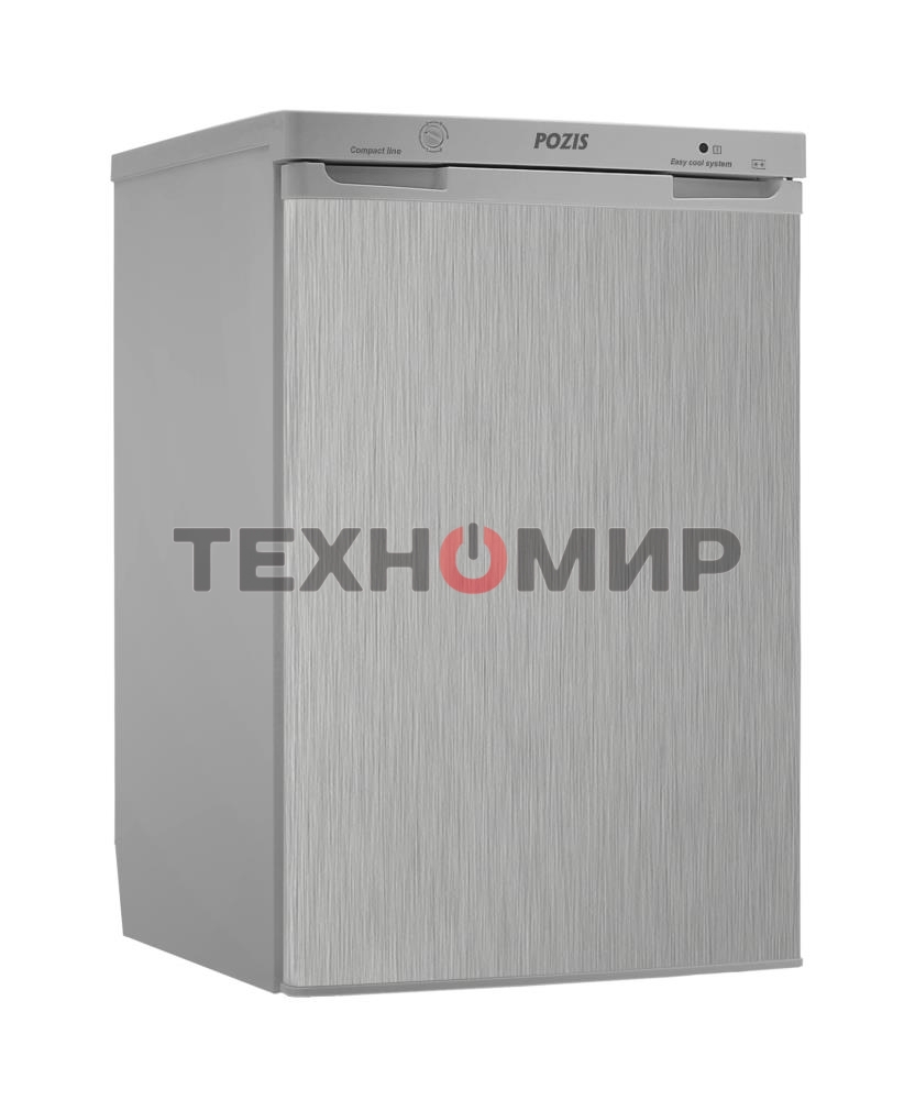 Холодильник Pozis RS-411 серебристый металлопласт однокамерный 84/14 л морозилка сверху