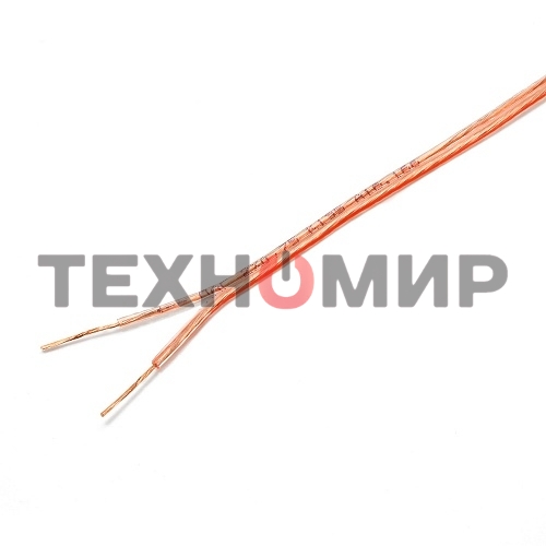 Акустический кабель Cablexpert CC-TC2x0,75-30M, прозрачный, 30 м, бухта