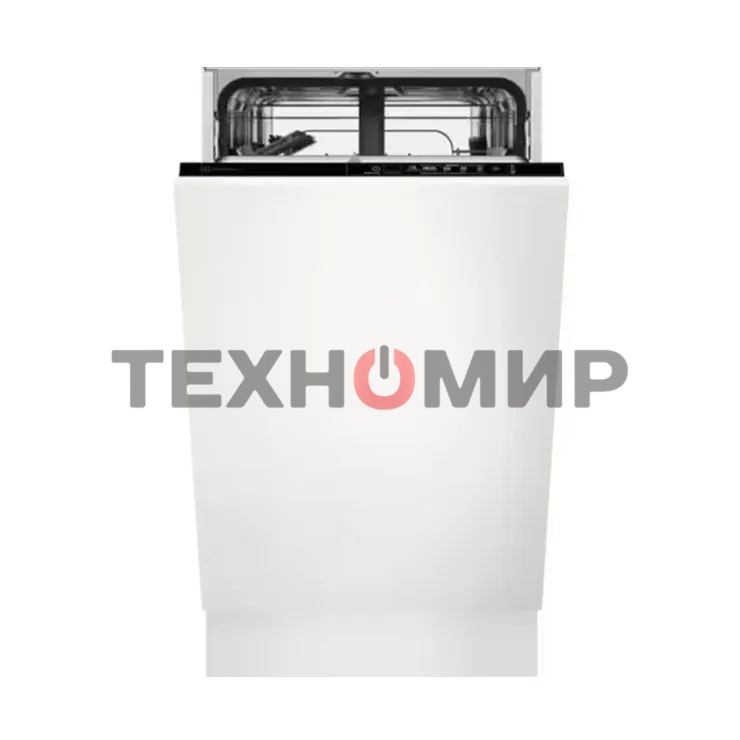 Встраиваемая посудомоечная машина Electrolux EEA71210L, черный, 44.6 см, 9 компл., 49 дБ, класс F