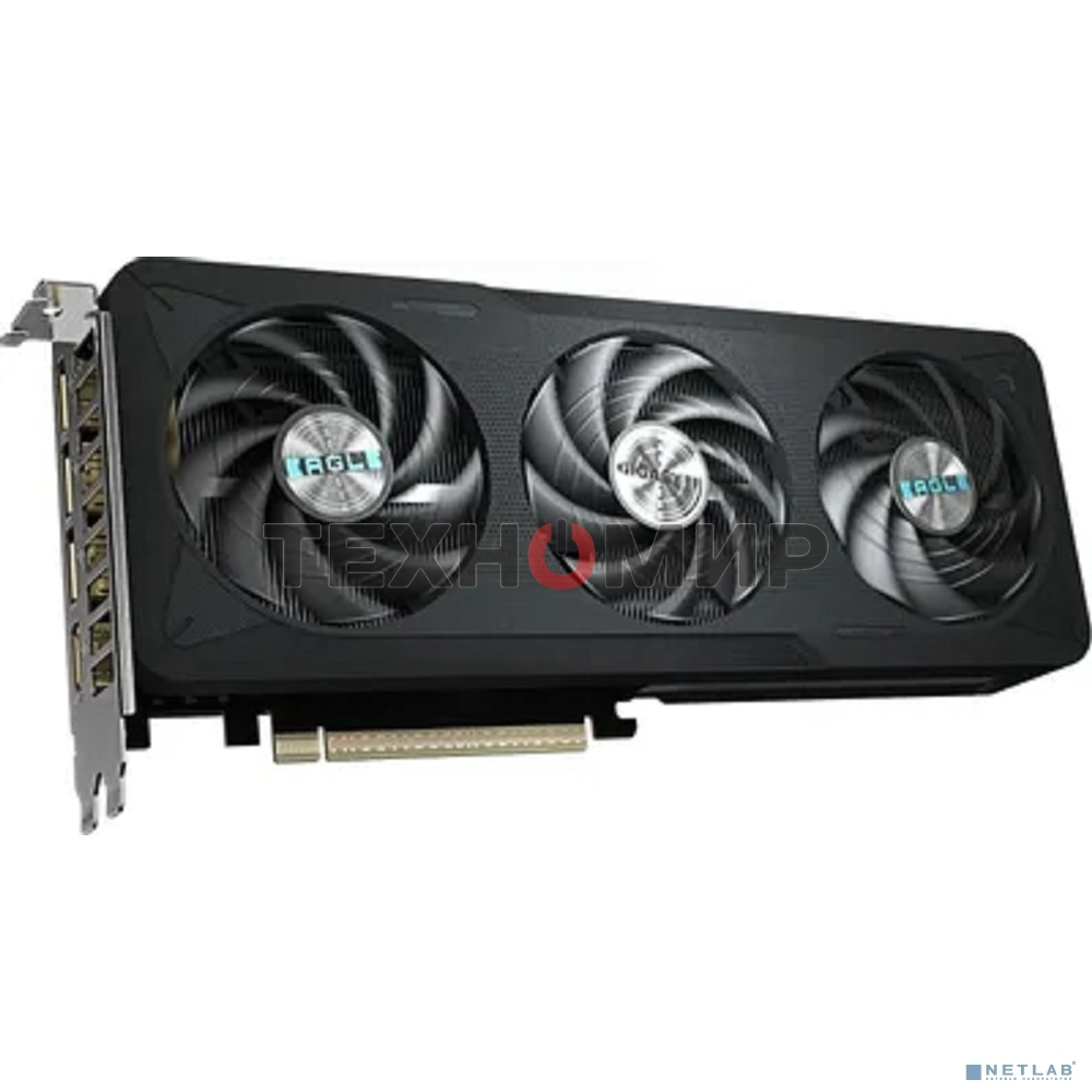 Видеокарта Gigabyte GeForce RTX 5060 Ti Eagle Max OC, NVIDIA RTX 5060 Ti, 8 ГБ GDDR7, 128 бит, PCI-e 5.0, 1xHDMI, 3xDP, 2617 МГц