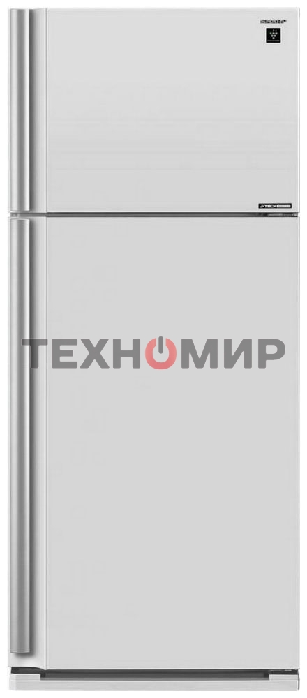 Холодильник Sharp SJ-XE59PMWH белый жемчуг двухкамерный 430/148 л морозилка сверху