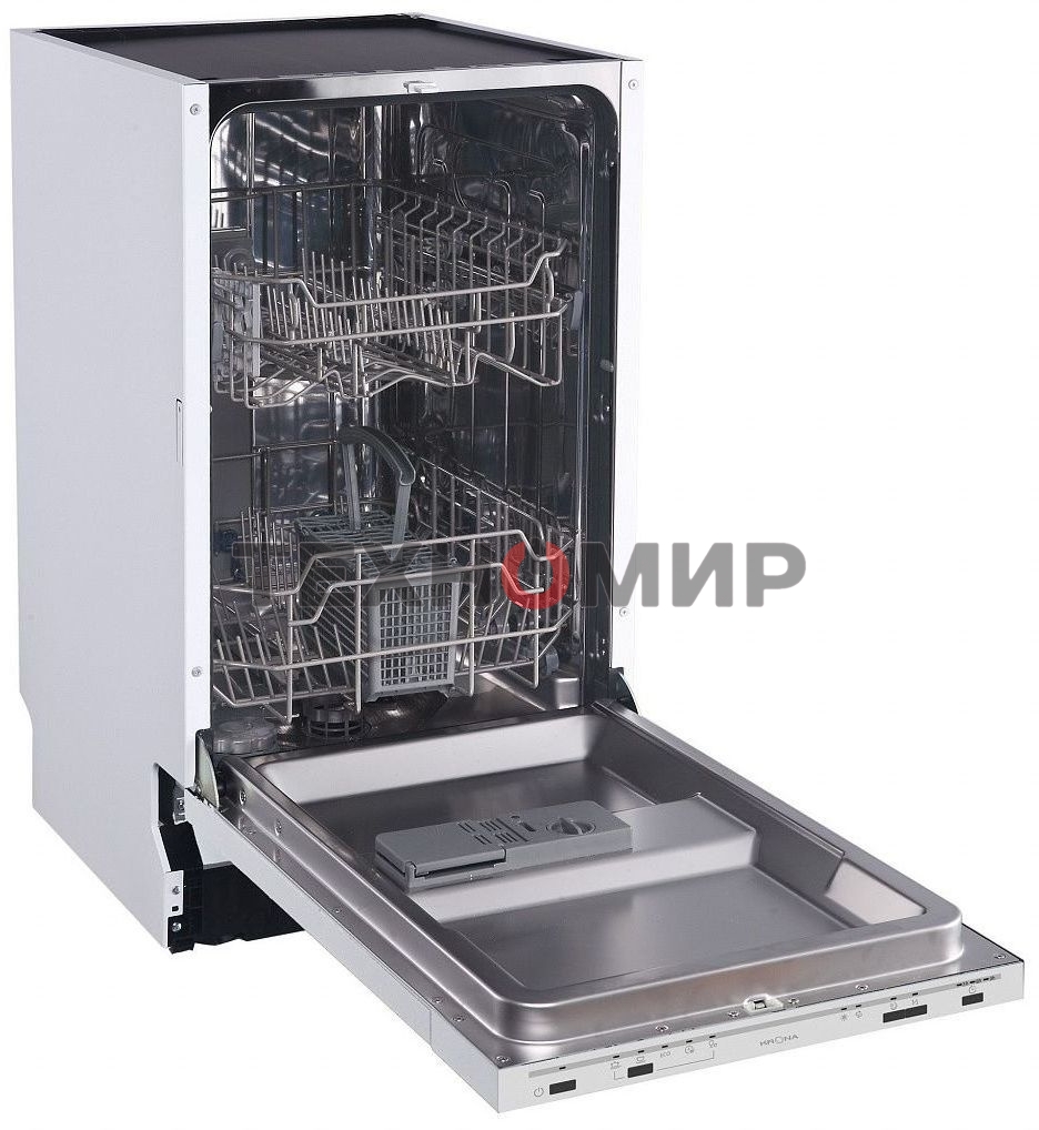 Встраиваемая посудомоечная машина Krona GARDA 45 BI 1760Вт узкая