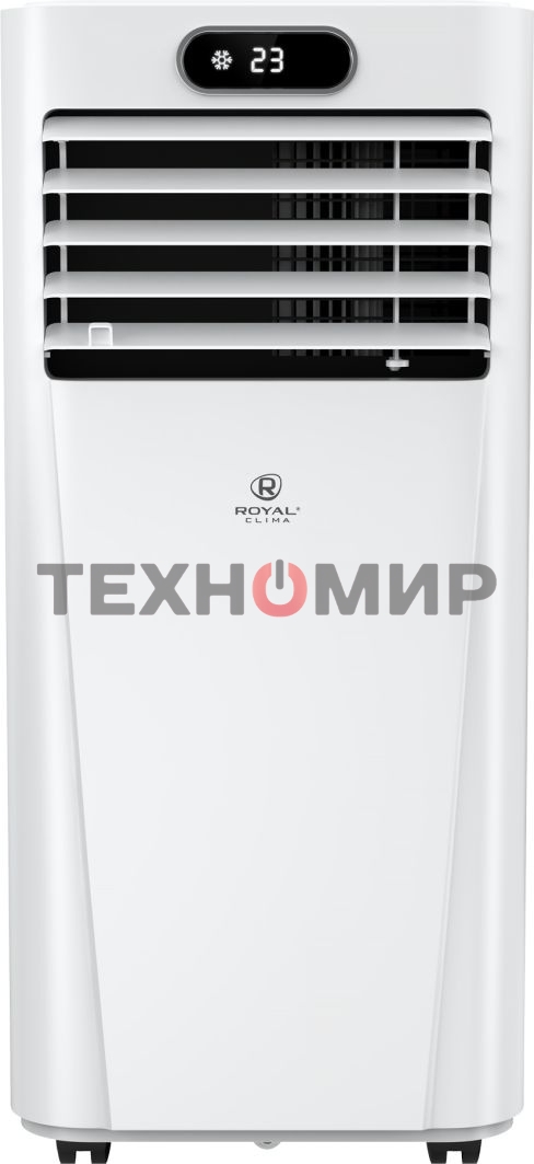 Мобильный кондиционер Royal Clima RM-TS17CH-E 5800 BTU, 17 м², 52 дБ, охлаждение, осушение, белый