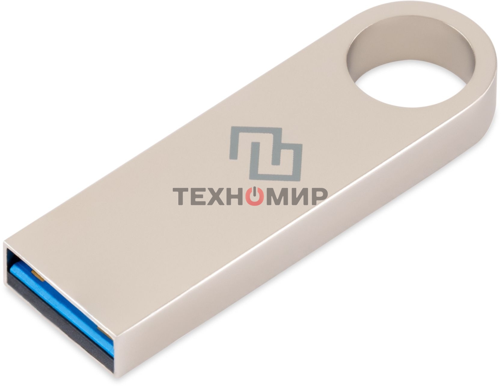 Флешка USB Digma DRIVE3 (DGFUL256A30SR), 256Gb, USB 3.0, R/W 120/50, серебристый