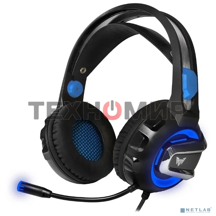Гарнитура проводная игровая CROWN CMGH-3101 Black&blue