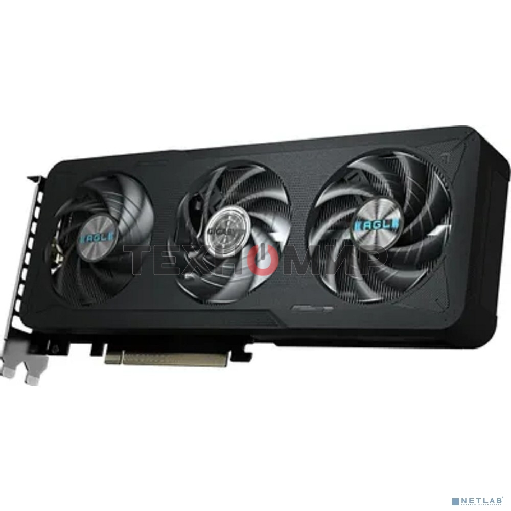 Видеокарта Gigabyte GeForce RTX 5060 Ti Eagle Max OC, NVIDIA RTX 5060 Ti, 8 ГБ GDDR7, 128 бит, PCI-e 5.0, 1xHDMI, 3xDP, 2617 МГц