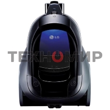 Пылесос LG VK69662N синий, 350/1600 Вт, уборка сухая, пылесборник контейнер 1.2 л