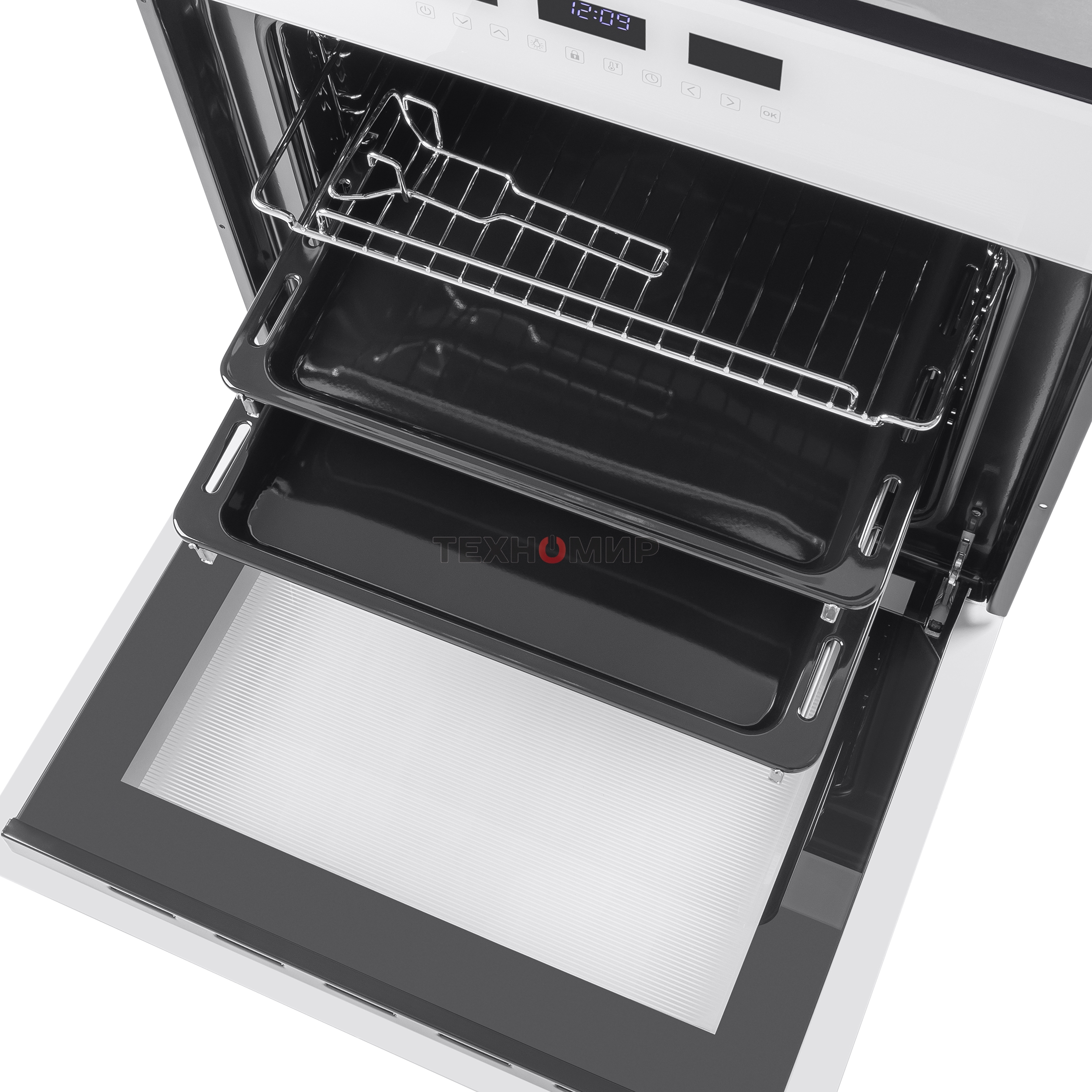 Шкаф духовой электрический Maunfeld EOEH.5811W, встраиваемый