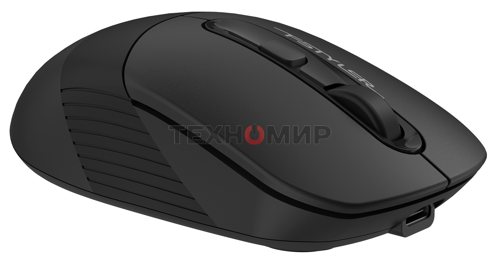 Мышь беспроводная A4Tech Fstyler FB10C черный, 2000 dpi, радиоканал, Bluetooth, USB, кнопки - 4