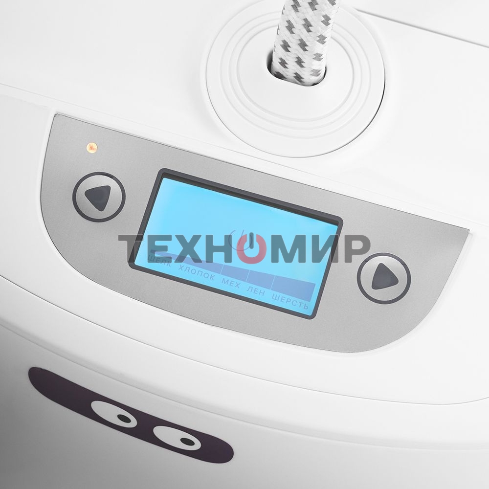 Отпариватель Kitfort КТ-996 белый/фиолетовый, 2300 Вт, 32 г/мин, 1600 мл