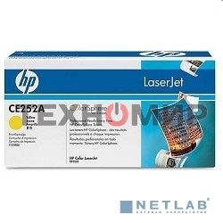 Картридж лазерный HP CE252A желтый для CLJ CM3530/CP3525 7000 стр.