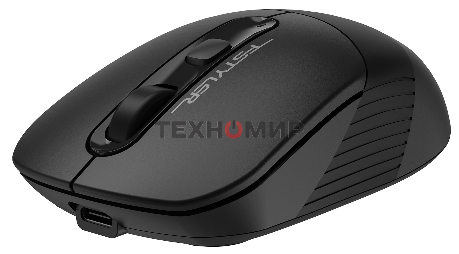 Мышь беспроводная A4Tech Fstyler FB10C черный, 2000 dpi, радиоканал, Bluetooth, USB, кнопки - 4