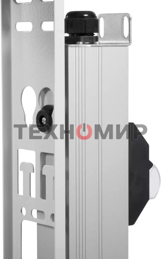 Блок силовых розеток Rem, IEC 60320 С13 х 12, IEC 60320 С19 х 8, вход колодка, 1863х45х60 мм (ВхШхГ), 32А, автомат, алюминий, с мониторингом