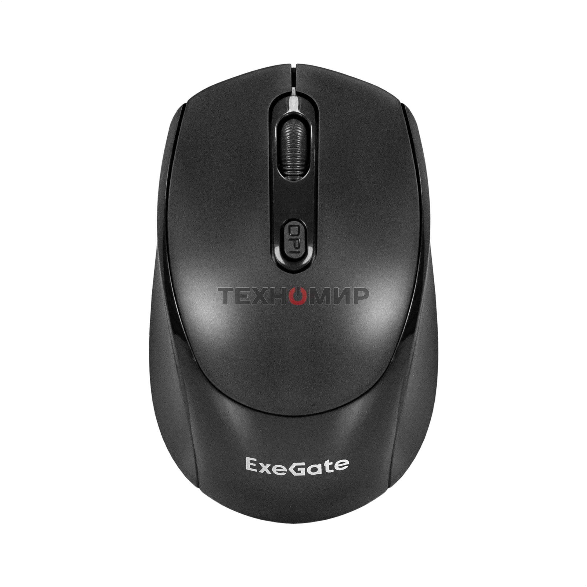 Мышь беспроводная ExeGate Professional Standard SR-9005 черный, 1200 dpi, радиоканал, USB, кнопки - 4
