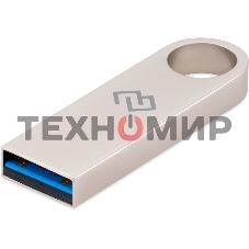 Флешка USB Digma DRIVE3 (DGFUL032A30SR), 32Gb, USB 3.0, R/W 70/30, серебристый