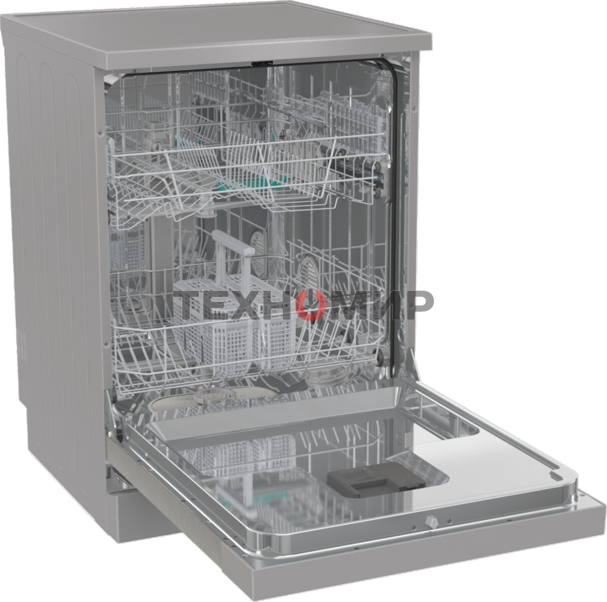 Посудомоечная машина Gorenje GS642E90X, серебристая, 59.9 см, 13 компл., 47 дБ, класс A++