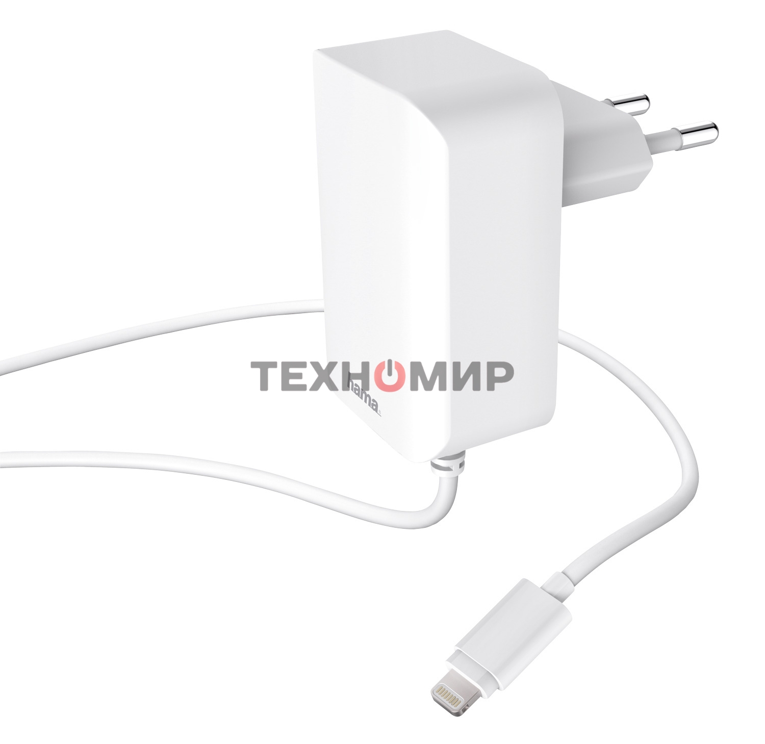 Сетевое зар./устр. Hama H-178342 2.4A для Apple белый (00178342)