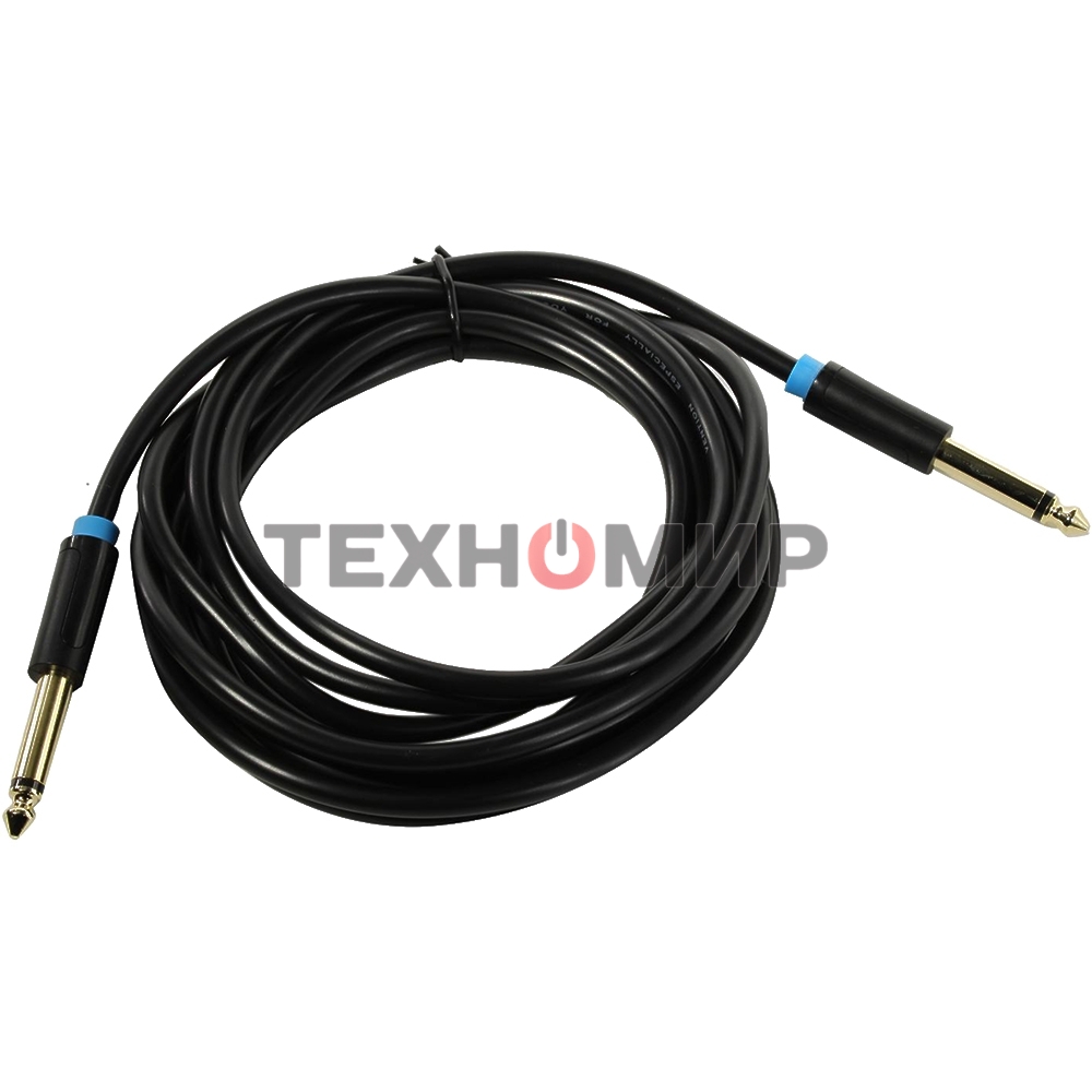 Кабель Vention аудио Jack 6,35 мм M/6.35 M - 3 м