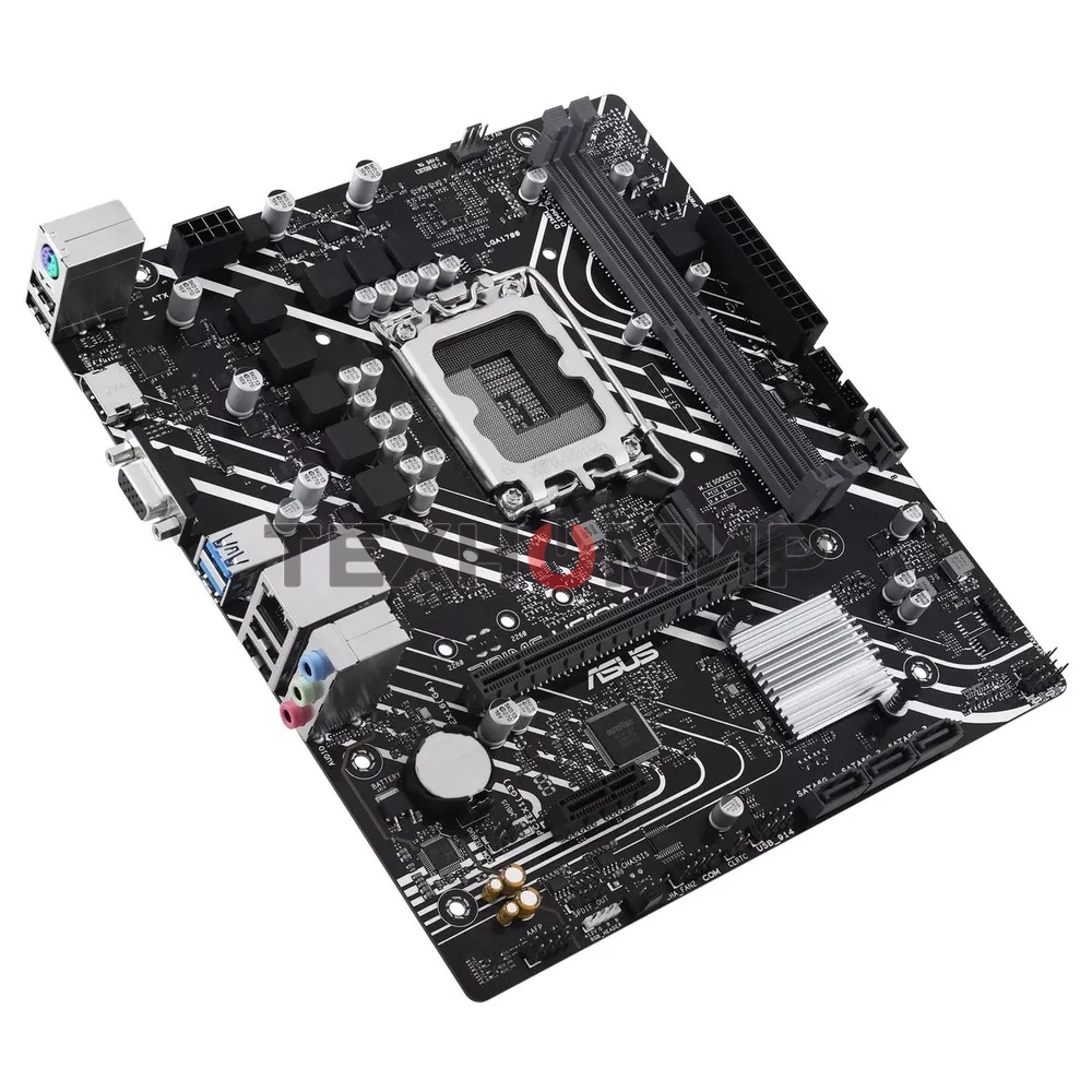 Материнская плата ASUS PRIME H610M-K, LGA 1700, Intel H610, 2xDDR5, 4xSATA, 1xM.2, 1xPCIe 4.0 x16, 1x1Gb LAN, 2xUSB-A 3.2 Gen 1, 4xUSB-A 2.0, 1xHDMI, 1xVGA, 3x3.5 мм, 1xRS-232, 7.1, mATX