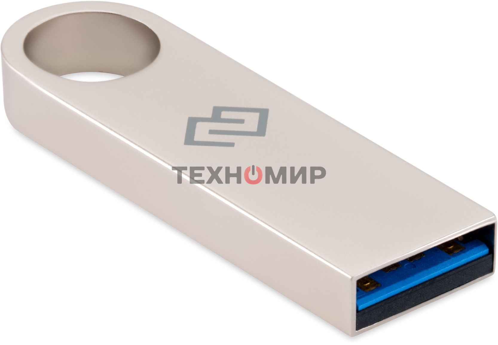 Флешка USB Digma DRIVE3 (DGFUL032A30SR), 32Gb, USB 3.0, R/W 70/30, серебристый