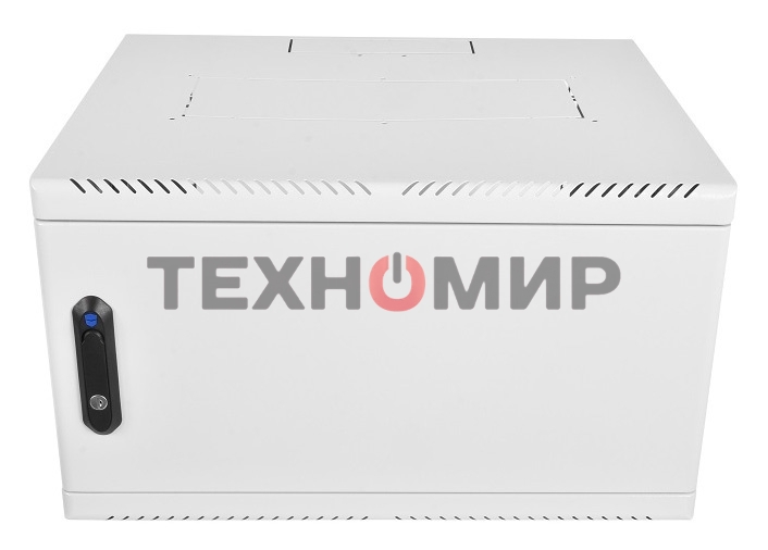 Шкаф телеком. настен, 15U, 600x650, дверь металл (ШРН-15.650.1) (1 коробка)