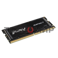 Оперативная память Kingston Fury Impact, DDR5, 16GB (1x16GB), 4800MHz, CL38, SO-DIMM