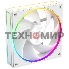 Вентилятор для корпуса ID-Cooling AF-127-ARGb-W белый, 120 мм, 2000 об/мин, 29.9 дБ, 4 pin
