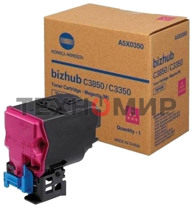 Тонер-картридж Konica-Minolta bizhub C3350/C3850 красный TNP-48M