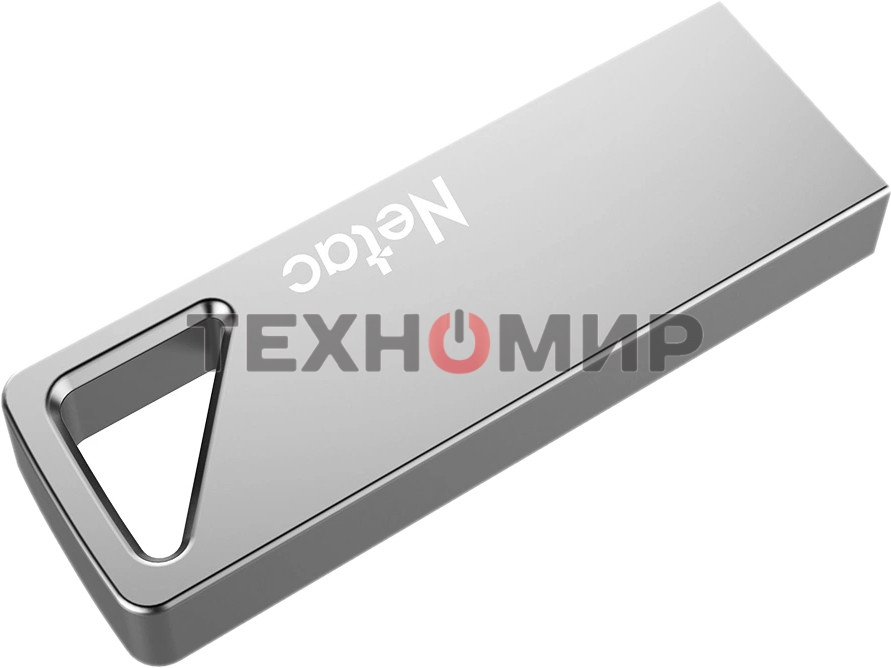 Флешка USB Netac U326 (NT03U326N-008G-20PN), 8Gb, USB 2.0, R/W 50/15, серебристый
