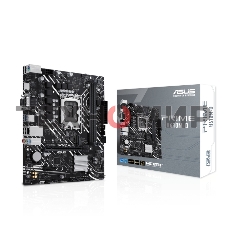 Материнская плата ASUS PRIME H610M-D, LGA 1700, Intel H610, 2xDDR5, 4xSATA, 1xM.2, 1xPCIe 4.0 x16, 1x1Gb LAN, 2xUSB-A 3.2 Gen 1, 4xUSB-A 2.0, 1xHDMI, 1xVGA, 3x3.5 мм, 1xRS-232, 7.1, mATX