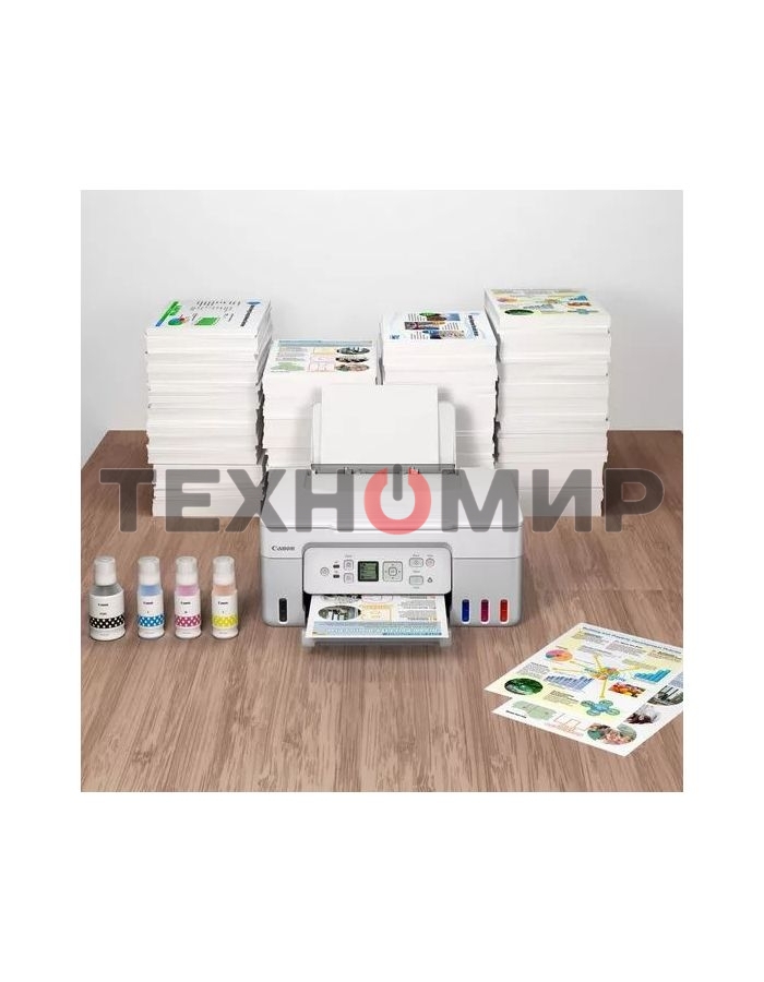 МФУ струйное Canon Pixma G3470 (5805C029AA), A4, цветной, печ. до 11/6 стр/мин. (ч/б/цв.), 4800 x 1200 dpi (печ.), 600x1200dpi (скан.), USB, Wi-Fi