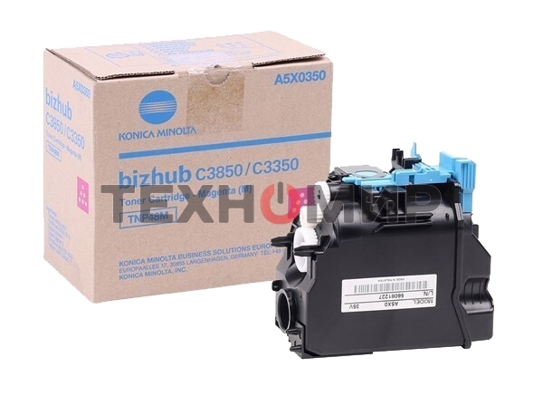 Тонер-картридж Konica-Minolta bizhub C3350/C3850 красный TNP-48M