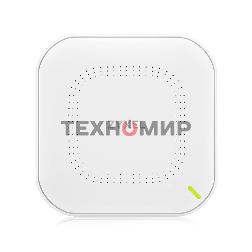 Точка доступа Zyxel NebulaFlex NWA50AX PRO, WiFi 6, 802.11a/b/g/n/ac/ax (2,4 и 5 ГГц), MU-MIMO, антенны 3x3, до 575+2400 Мбит/с, 1xLAN 2.5GE, PoE, без поддержки Captive portal и WPA-Enterprise, защита от 4G/5G, БП в комплекте