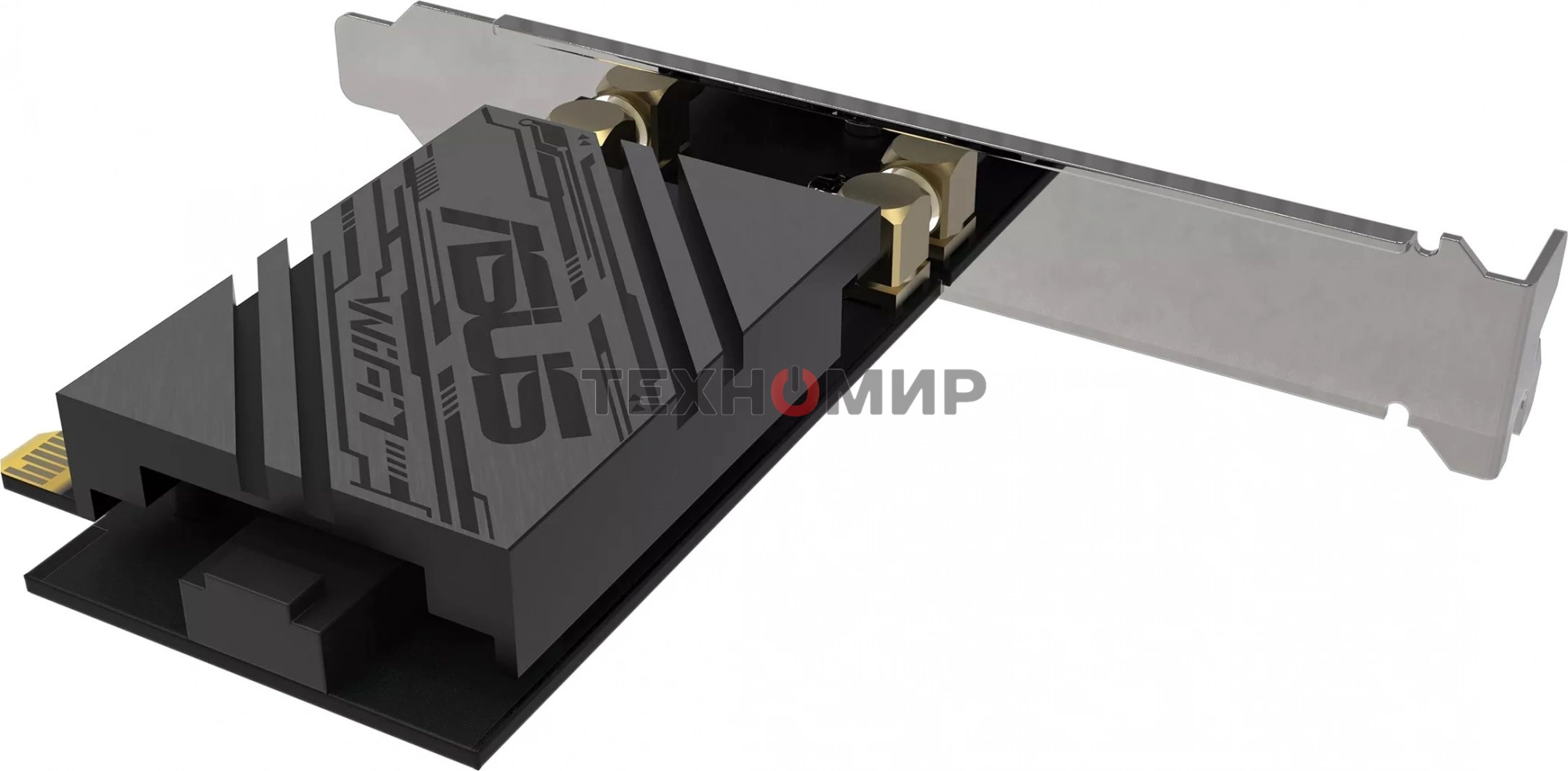 Сетевой адаптер Wi-Fi + Bluetooth Asus PCE-BE92BT BE9400 PCI Express (ант.внеш.несъем.) 2ант.