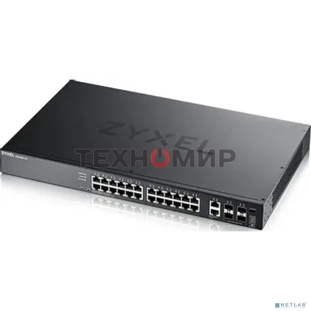 Коммутатор Zyxel XGS2220-30 L3 Access switch, rack 19