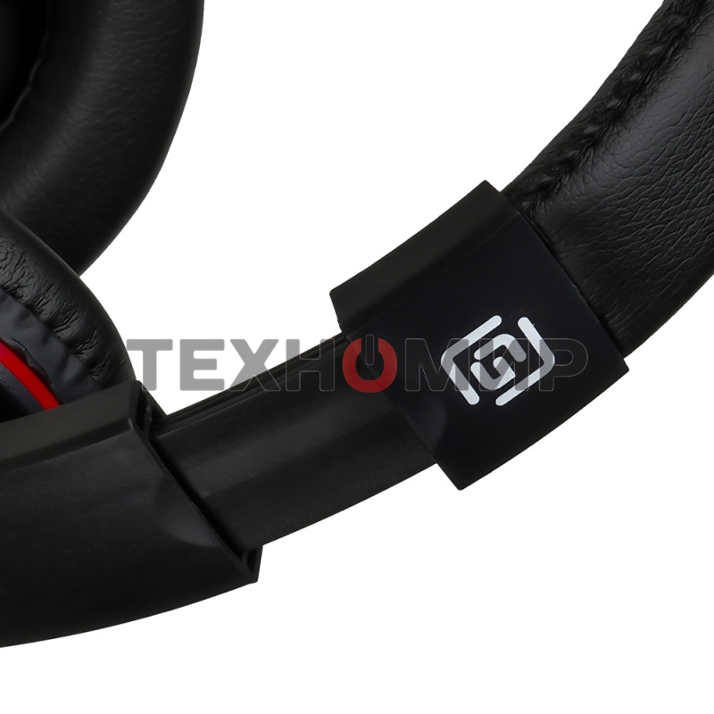 Гарнитура проводная Oklick HS-L390G DRAGON black/red 1.8m (JD-728S)