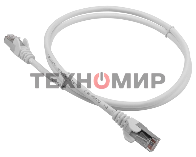 Патч-корд LANMASTER LSZH FTP cat.5e, 15 м, серый