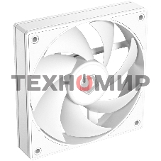 Вентилятор для корпуса ID-Cooling AF-125-W белый, 120 мм, 2000 об/мин, 29.85 дБ, 4 pin