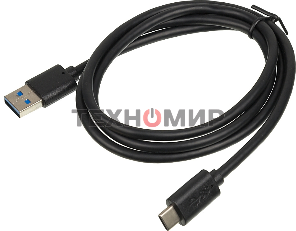 Кабель Buro BHP USB-TPC-1 USB 3.0 A(m) USB Type-C (m) 1м черный