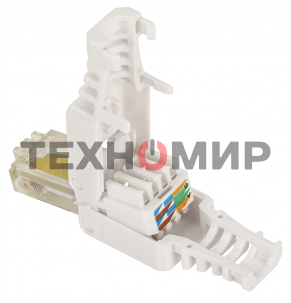 Полевой коннектор RJ-45 8P8C, неэкранированный, категории 5E