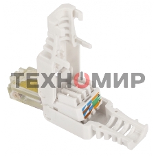 Полевой коннектор RJ-45 8P8C, неэкранированный, категории 5E