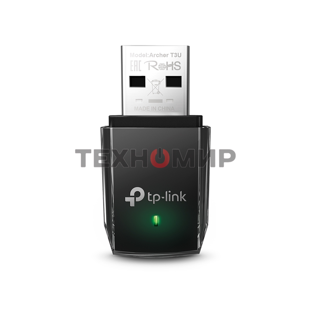Адаптер TP-Link Archer T3U AC1300 Мини Wi-Fi MU-MIMO USB-адаптер