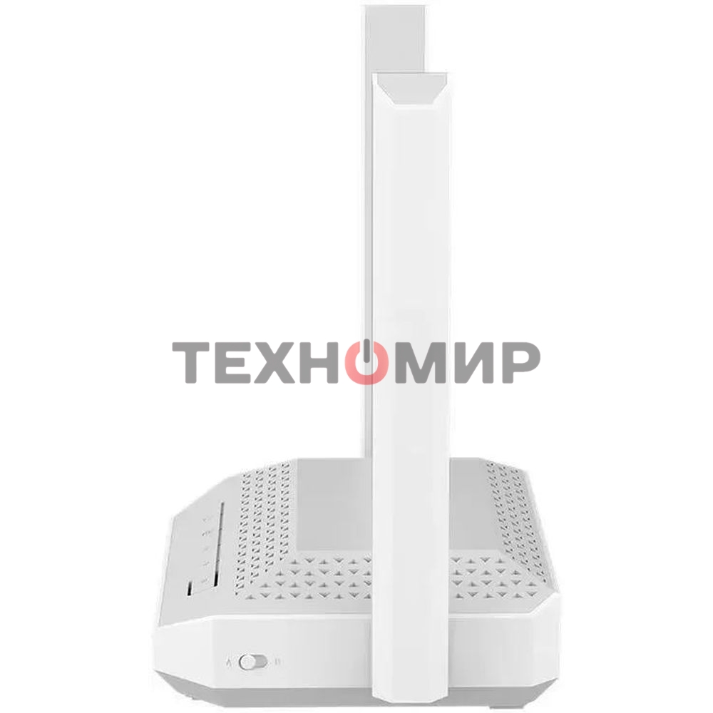 Гигабитный интернет-центр Keenetic Racer KN-4010 с Mesh Wi-Fi 6 AX3000, 2 портами Gigabit Ethernet и переключателем режима роутер/ретранслятор