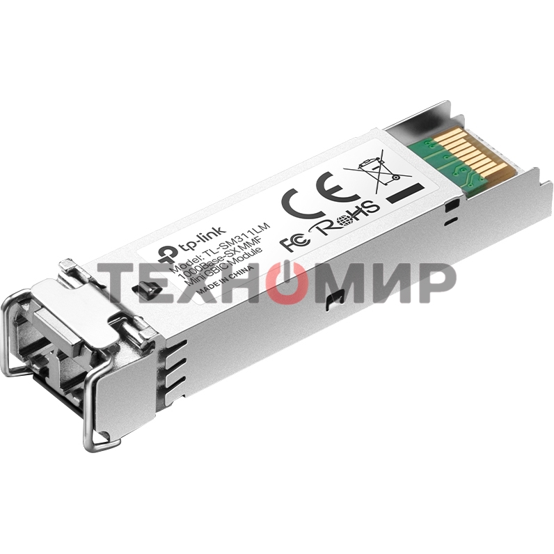 Модуль TP-Link SMB TL-SM311LM Gigabit SFP module, Multi-mode, MiniGb,IC, LC interface, Up to 550/275m distance