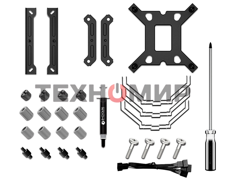 Кулер ID-COOLING SE-207-XT ADVANCED черный 120мм алюминий/медь 1800rpm 35db 4-pin 280W 154мм